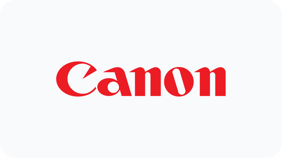 A Japanese multinational corporation specializing in imaging and optical products, including cameras, lenses, printers, and scanners - Canon