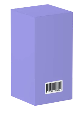 Normal product packaging with 2D barcode system.