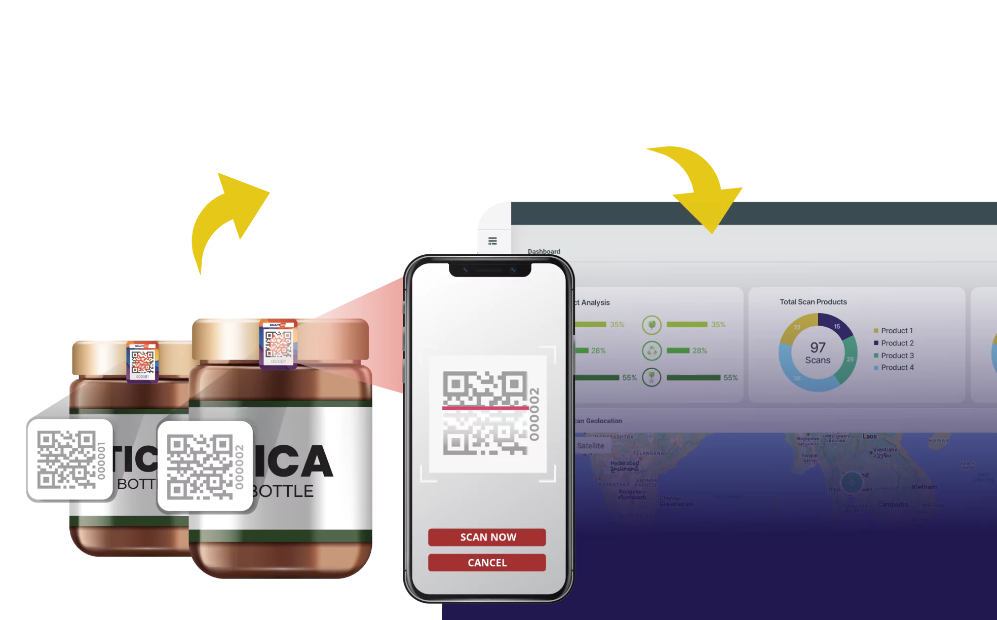 Packtica Smart QR code allows consumers to scan and understand their their products